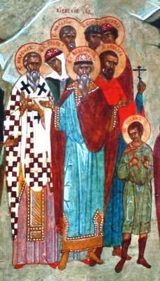 Святые мученики Феодор Варяг и сын его Иоанн