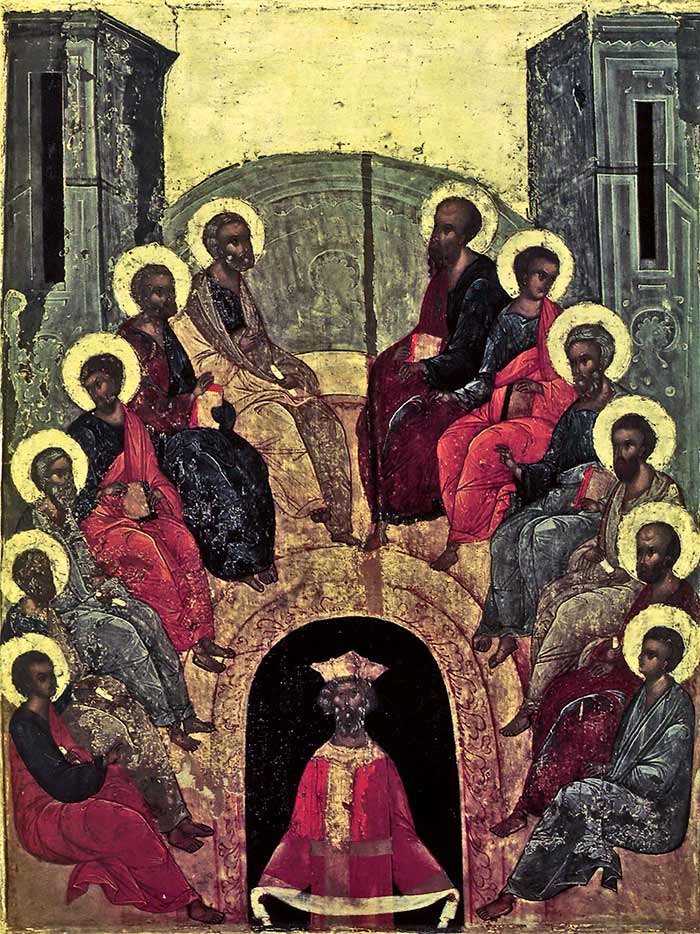 икона Сошествие Святого Духа на Апостолов