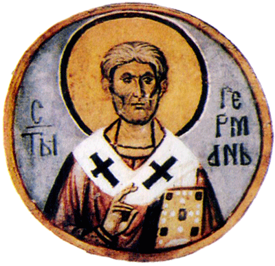 Святитель Герман, Патриарх Константинопольский