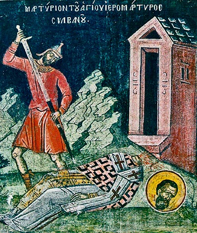 Святой Сильван, епископ Газский