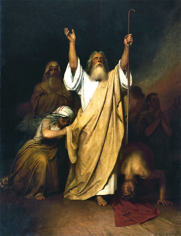 Молитва Моисея после перехода израильтян через Чермное море