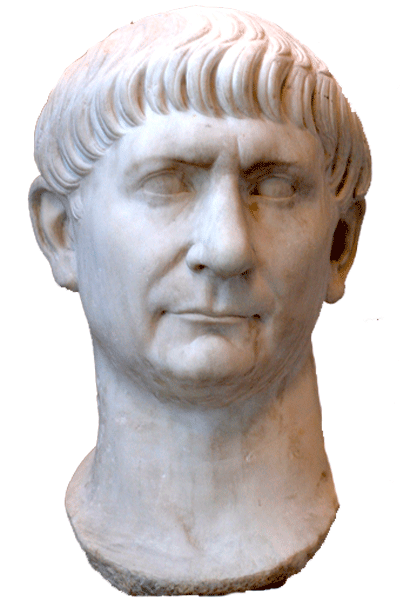 римский император Ма́рк У́льпий Не́рва Трая́н